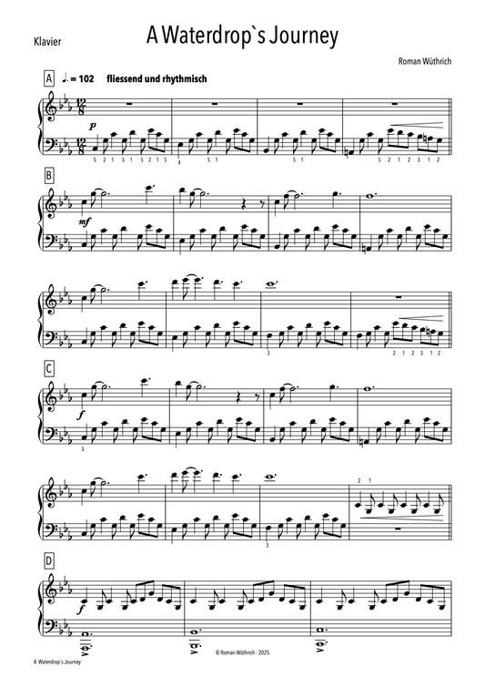 A Waterdrop`s Journey