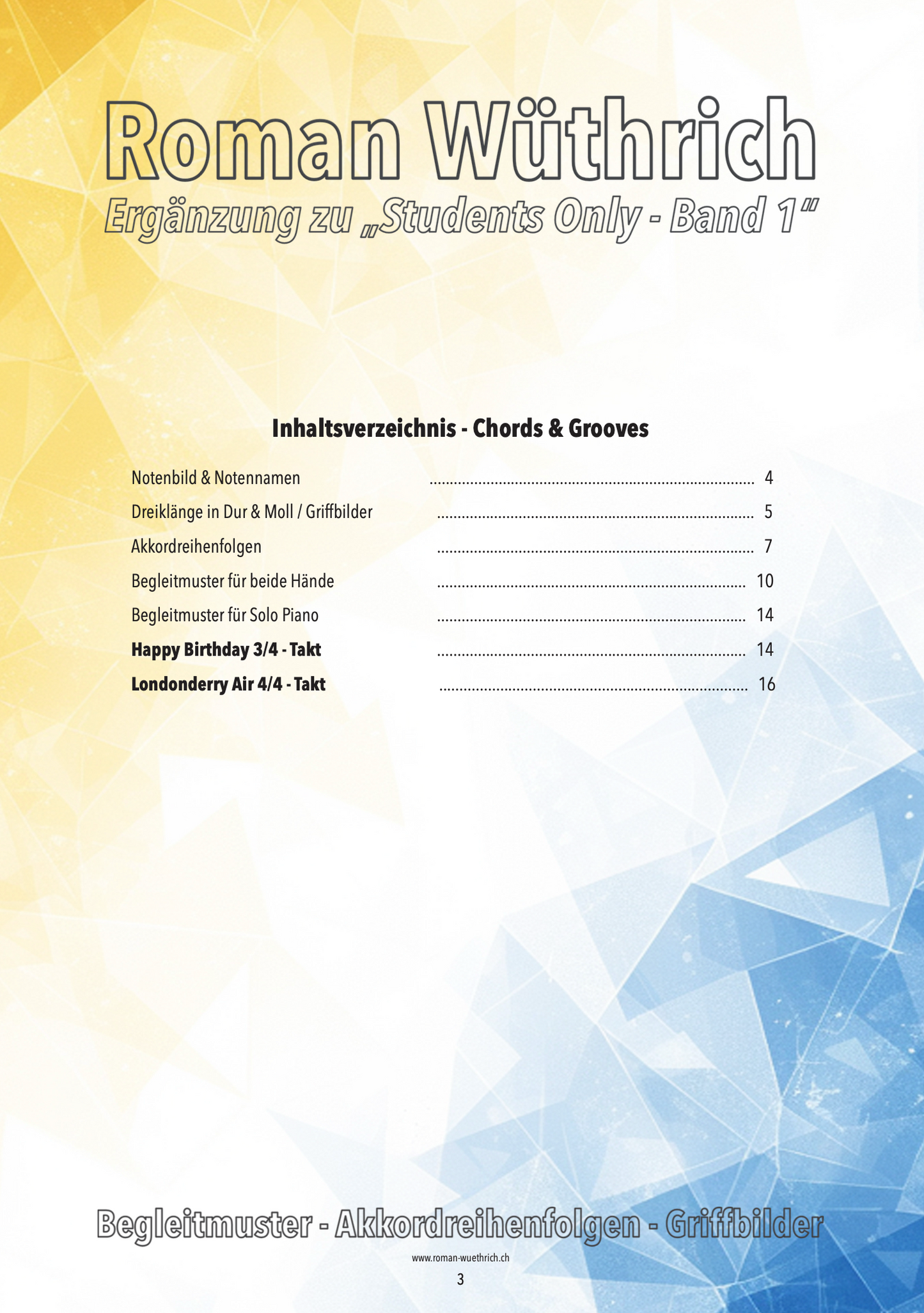 Chords & Grooves - digitales Heft